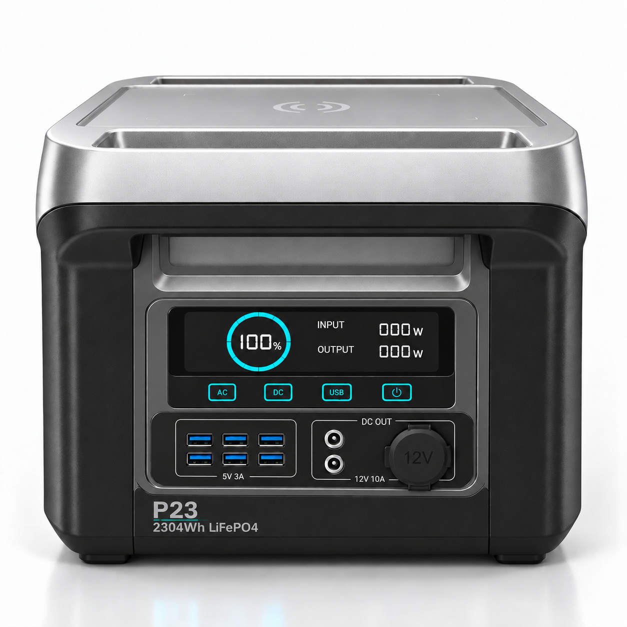 FLUOSP P23 portable power station front view